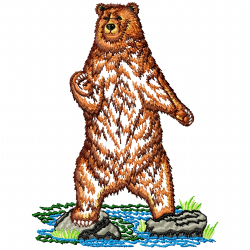Bears Embroidery Design 3 Bears Embroidery Design 3